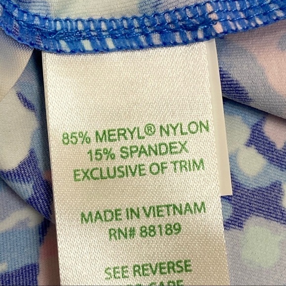 Lilly Pulitzer Meryl Nylon Sunray Bra‎ Tank Size XXS - Picture 9 of 10